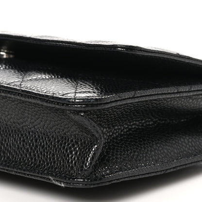 Chanel Caviar Quilted Wallet on Chain WOC Black 11 of 11