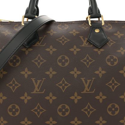 Louis Vuitton Monogram My World Tour Speedy Bandouliere 30 Black 8 of 11