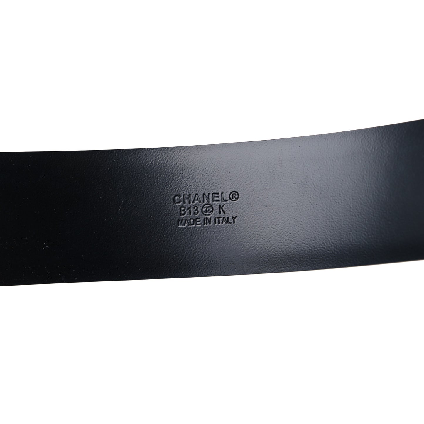 Patent Plexiglass CC Boy Belt 100 40 Black Blue