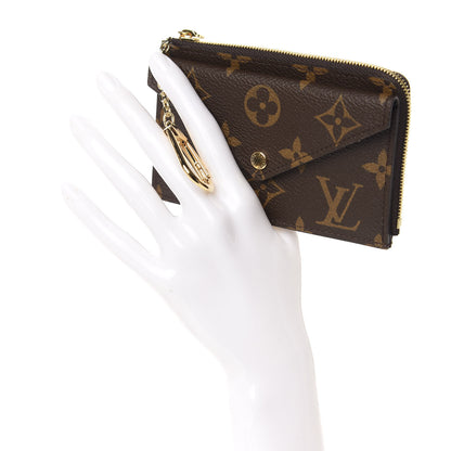 Louis Vuitton Monogram Recto Verso Card Holder Black 2 of 7
