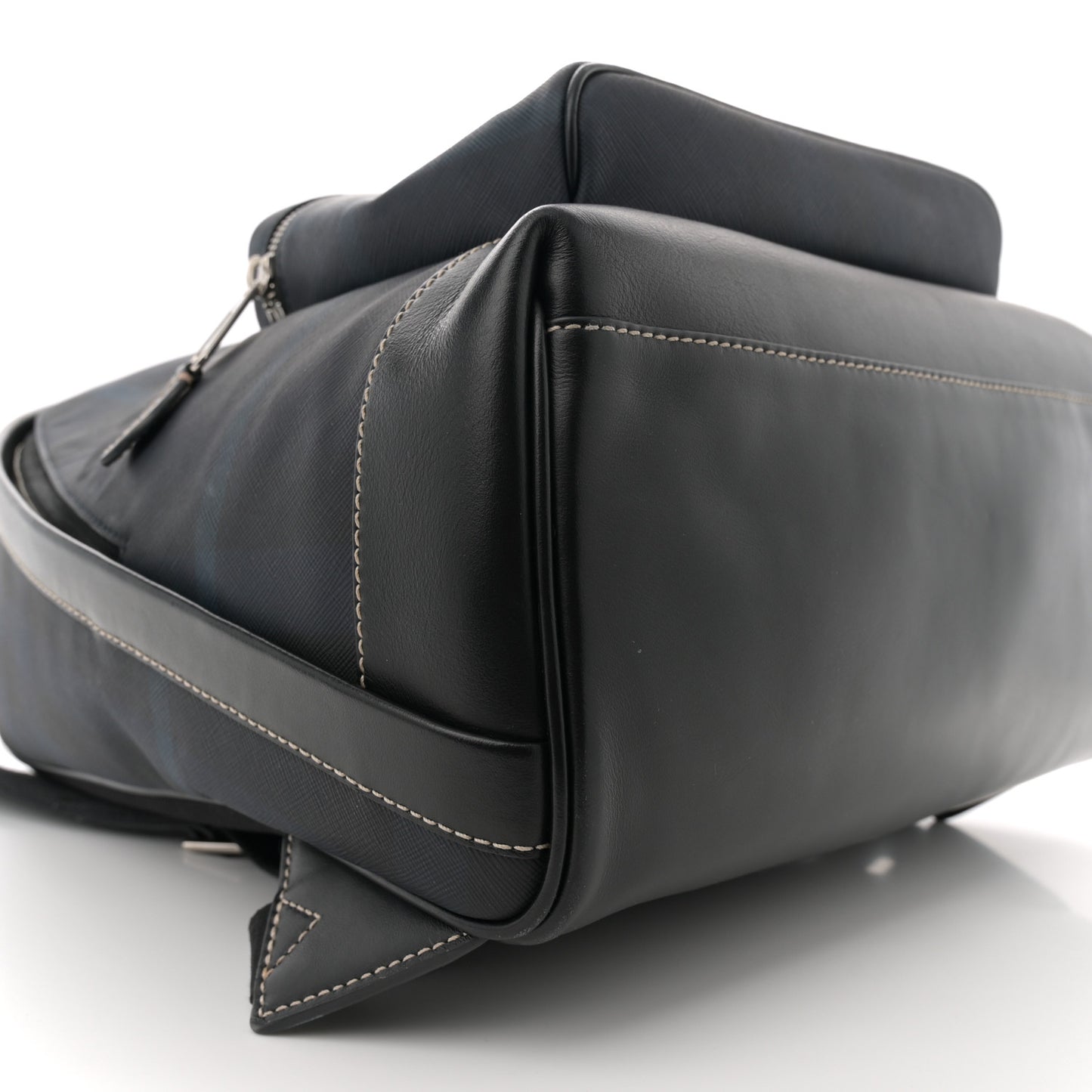 E-Canvas Check Jett Backpack Navy Blue