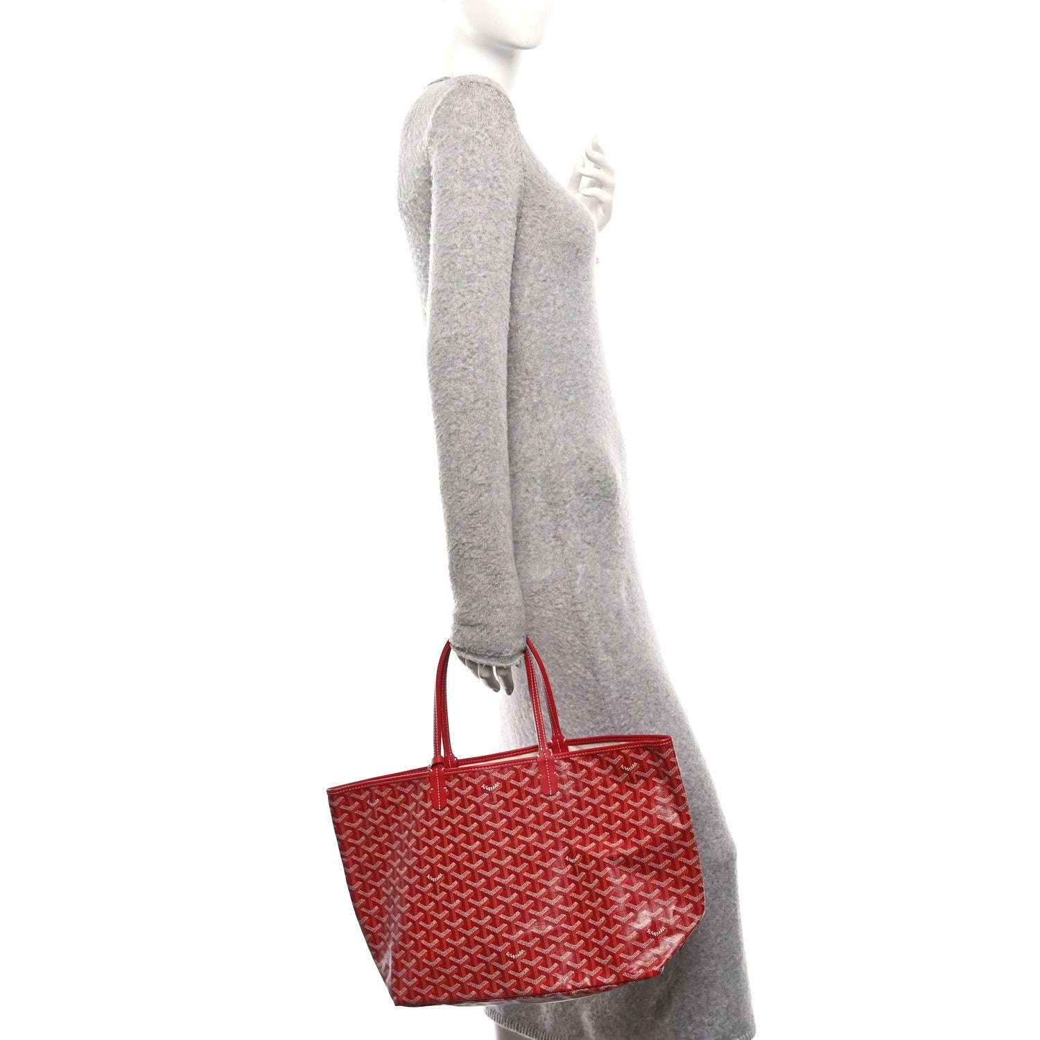 Goyard Goyardine Saint Louis PM Red 2 of 11