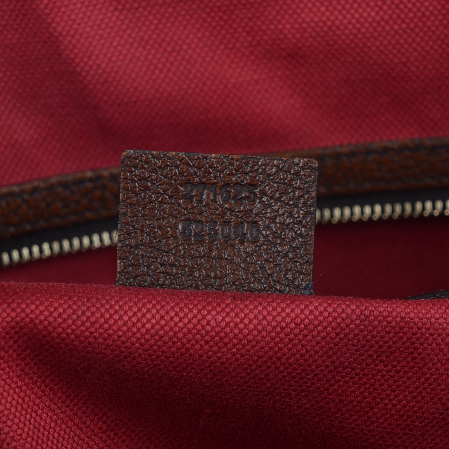 Calfskin Medium Web Seventies Tote Brown