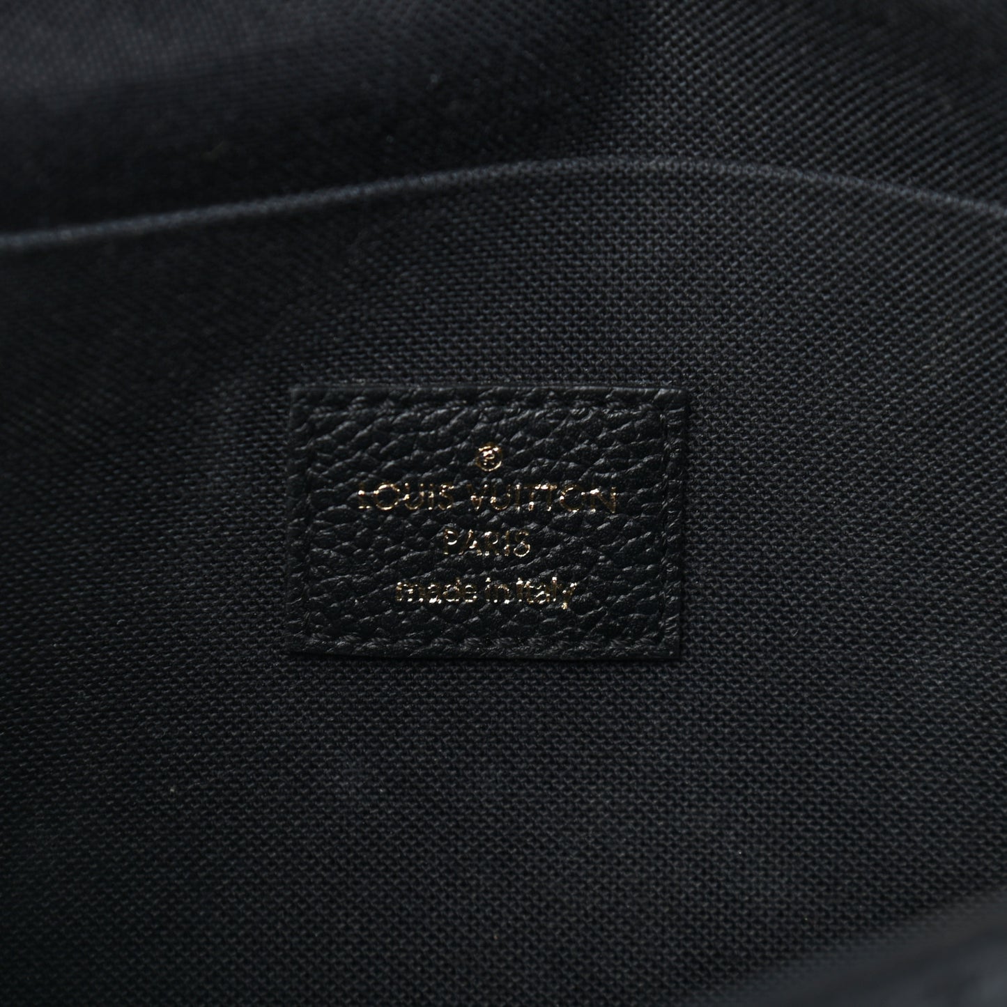 Empreinte Pochette Felicie Chain Wallet Black