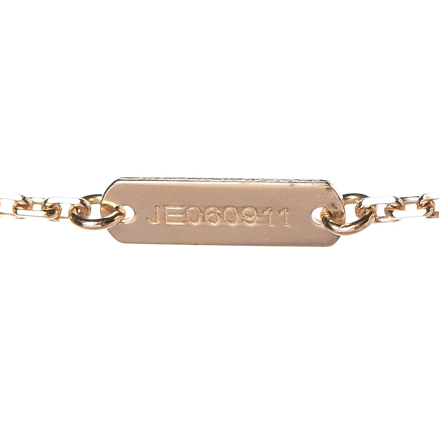 Van Cleef & Arpels 18K Yellow Gold Mother of Pearl Vintage Alhambra Pendant Necklace 6 of 8
