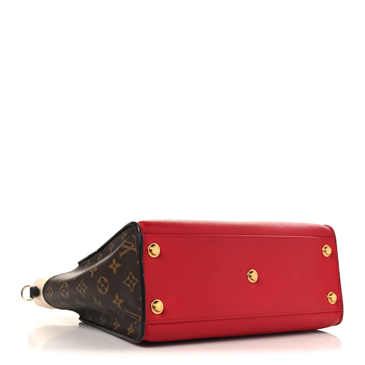 Louis Vuitton Calfskin Monogram On My Side Pirate Red 4 of 12