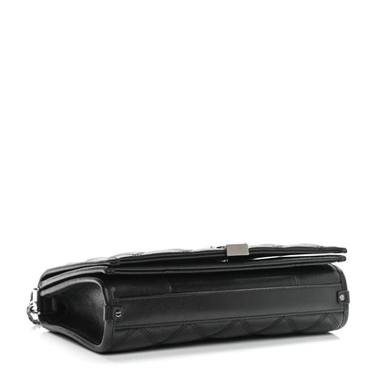 Saint Laurent Lambskin Quilted Mini Becky Chain Bag Black 4 of 11