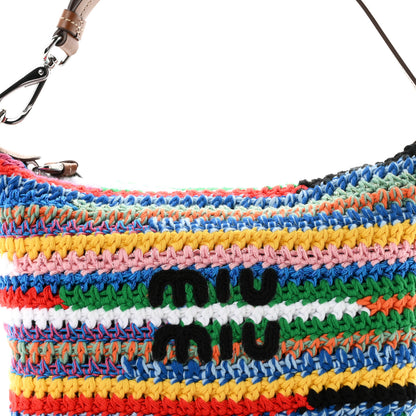 Miu Miu Fabric Crochet Pouch Multicolor 8 of 11