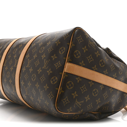 Louis Vuitton Monogram Keepall Bandouliere 50 9 of 9