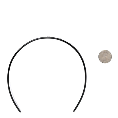 Gucci Resin Crystal Interlocking G Headband Black 2 of 6