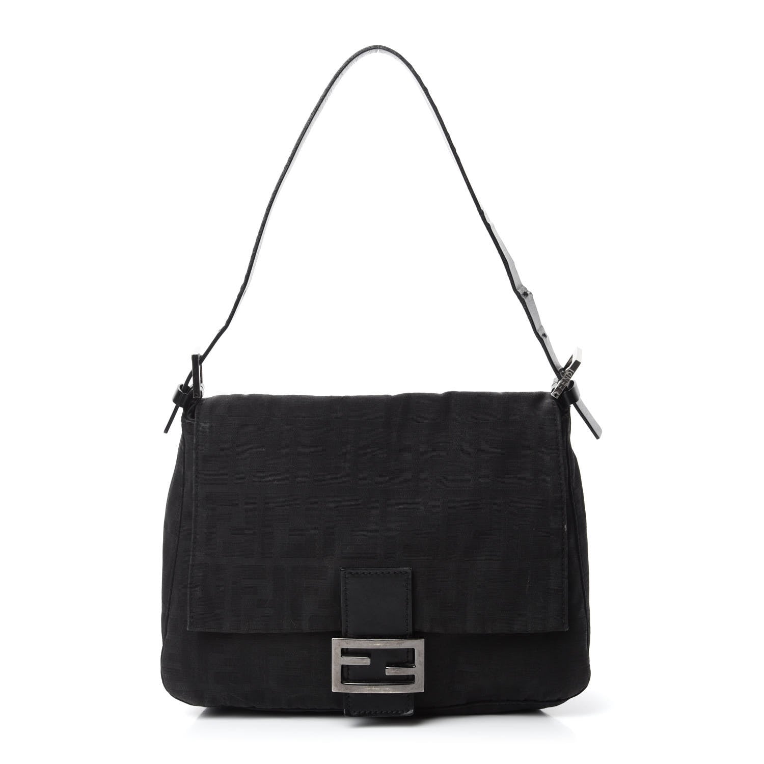 Fendi Zucca Mama Baguette Black 1 of 11