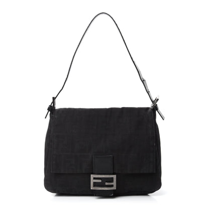Fendi Zucca Mama Baguette Black 1 of 11