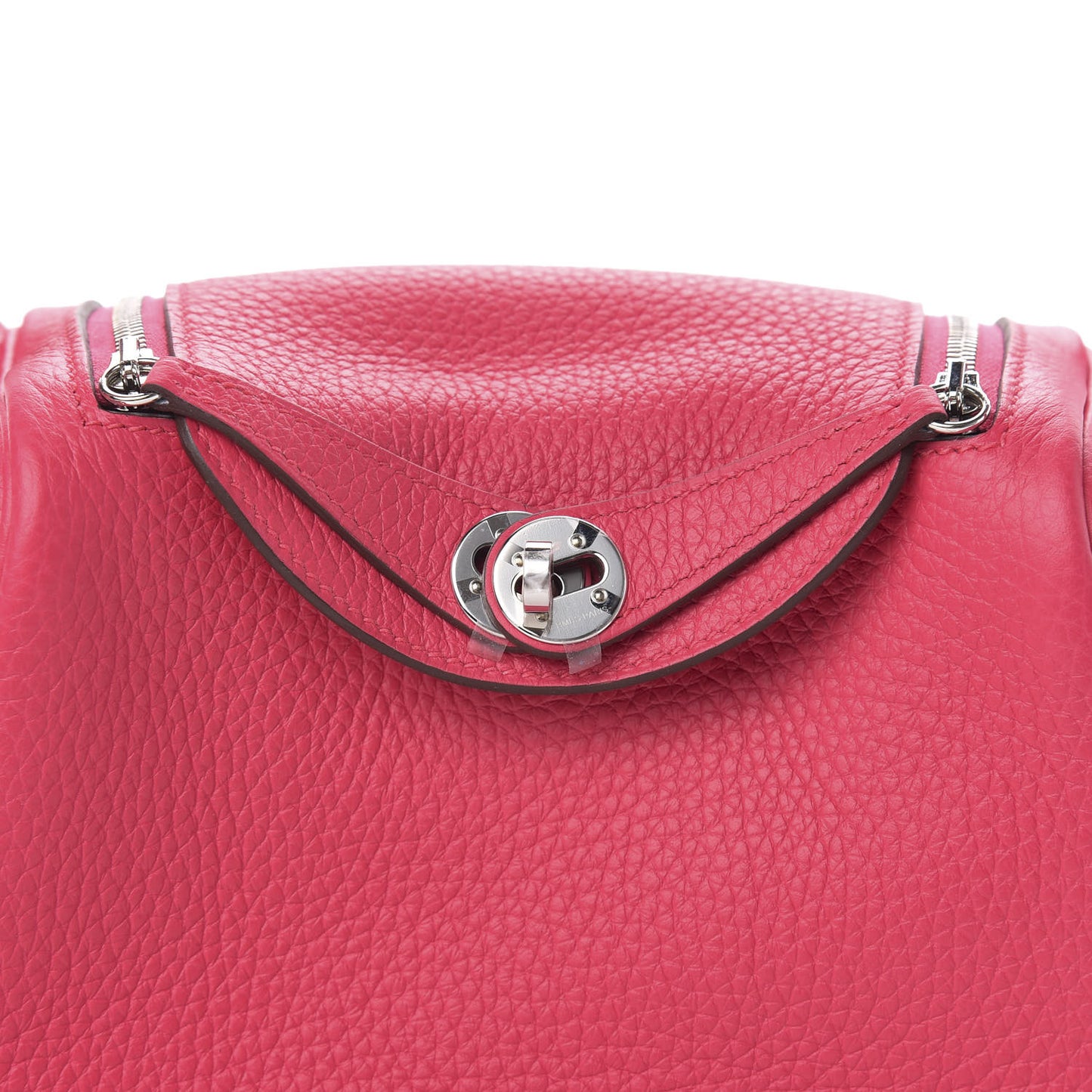 Taurillon Clemence Mini Lindy 20 Rose Extreme