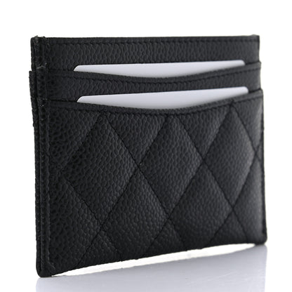 Chanel Caviar Quilted Card Holder Black 3 of 7