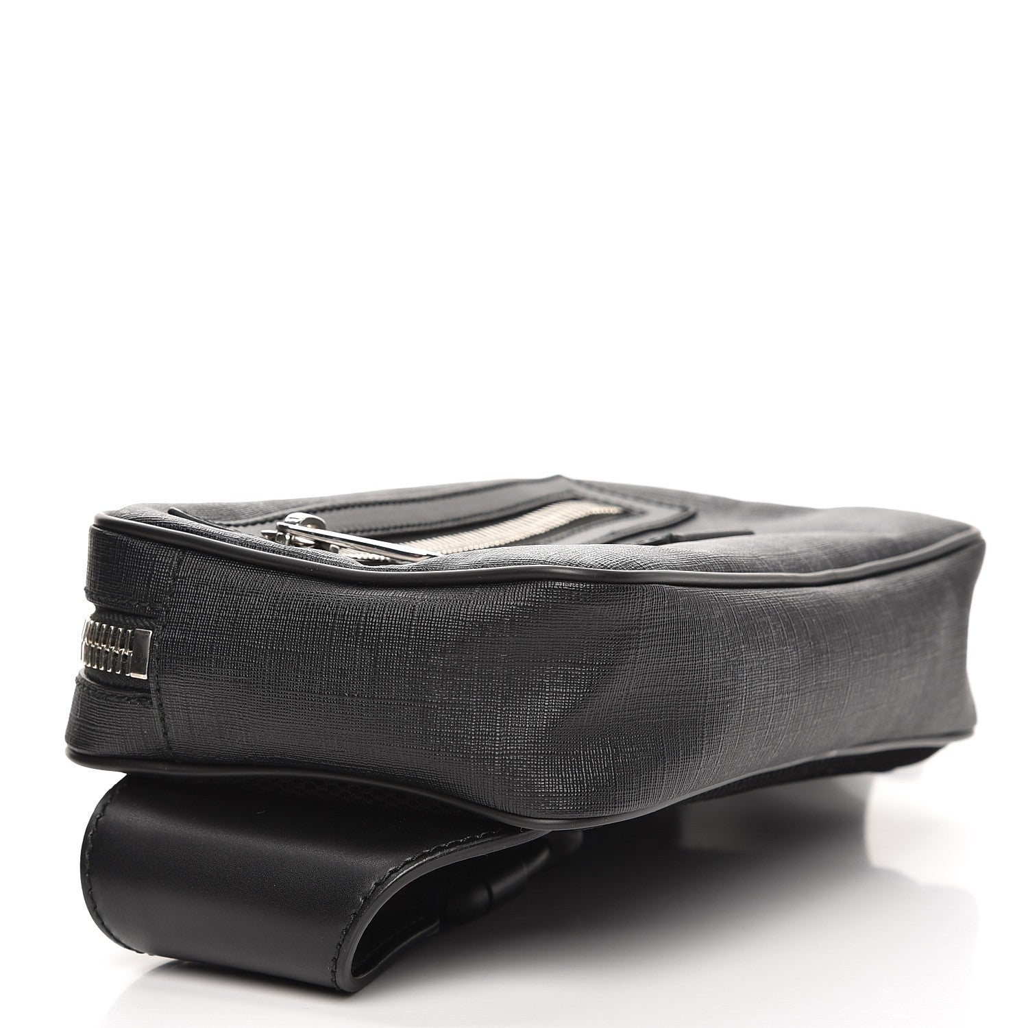 Gucci Soft GG Supreme Monogram Web Belt Bag Black Grey 3 of 9