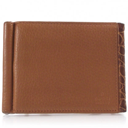 Gucci Alligator Trim Mens Leather Prince Wallet 1 of 8