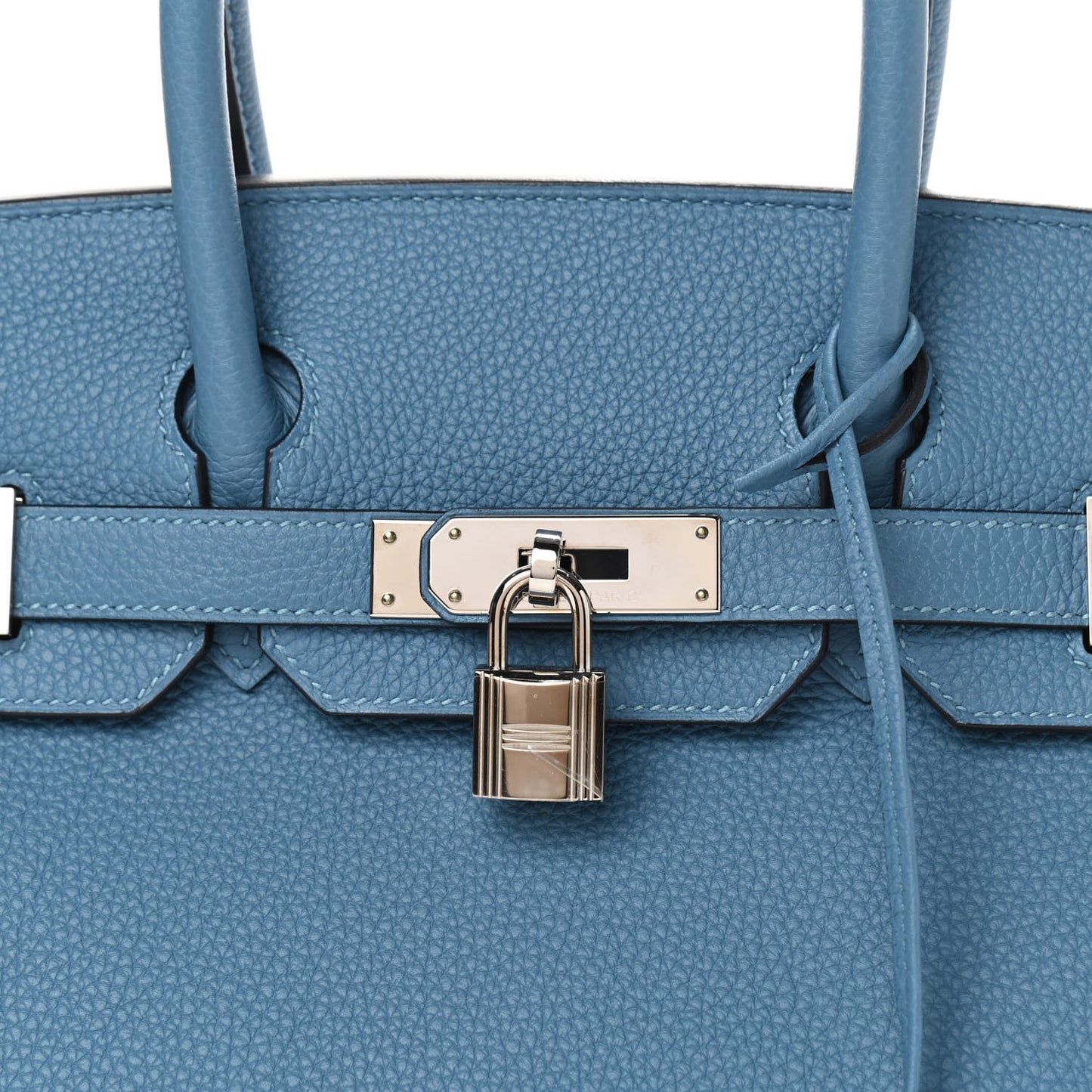 Togo Birkin 30 Bleu Azur