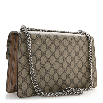 Gucci GG Supreme Monogram Small Dionysus Shoulder Bag Taupe 3 of 13