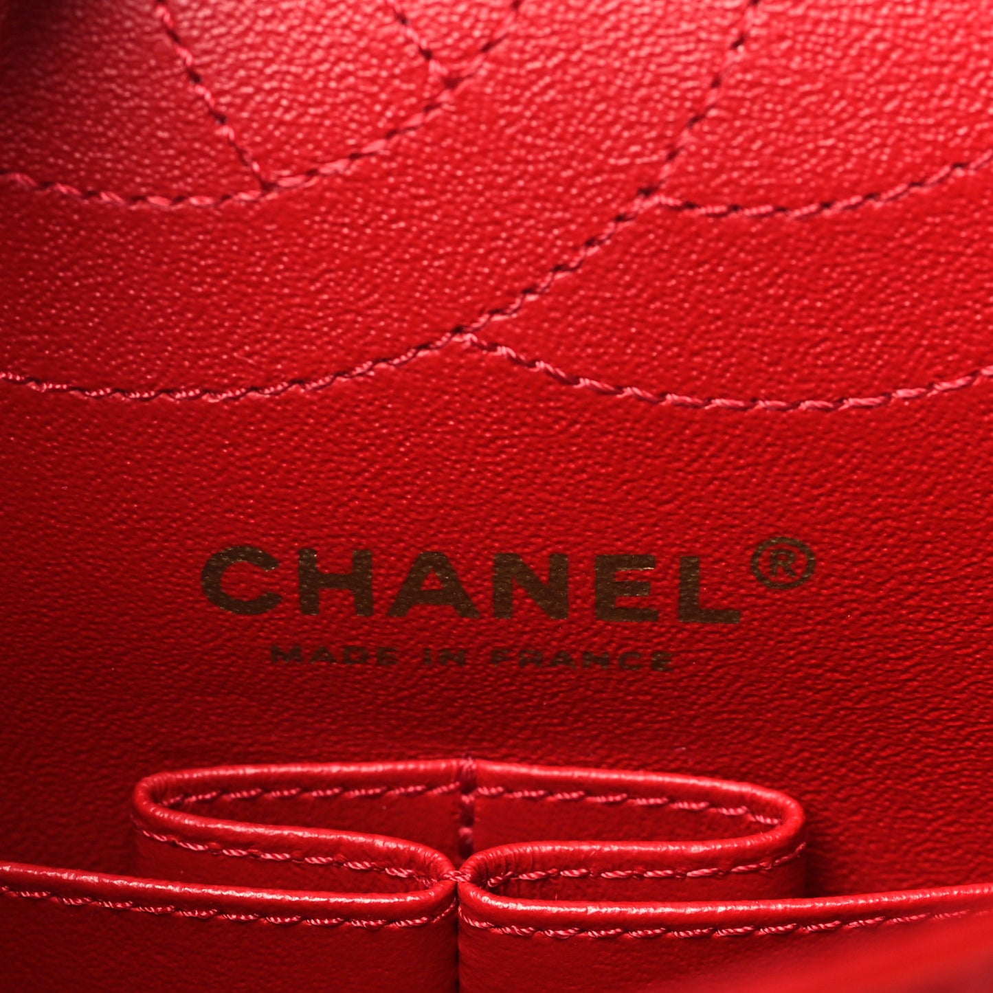 Aged Calfskin Quilted 2.55 Reissue 225 Flap Red