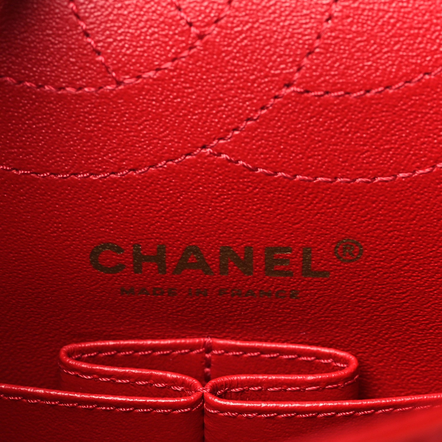 Chanel Aged Calfskin Quilted 2.55 Reissue 225 Flap Red 6 of 10