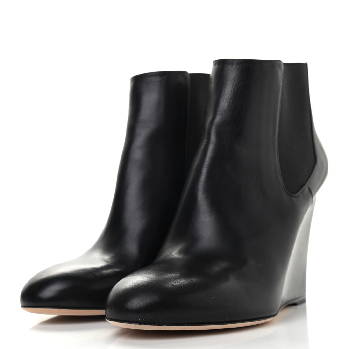 Lambskin Pearl CC Ankle Boots 39 Black