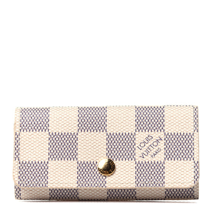 Louis Vuitton Damier Azur Multicles 4 Key Holder 1 of 11