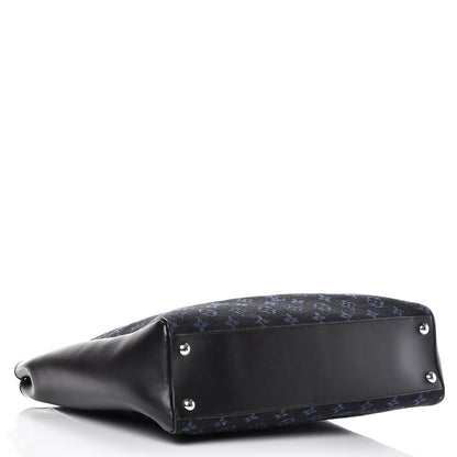 Louis Vuitton Jacquard Monogram Grand Sac Cobalt 4 of 8