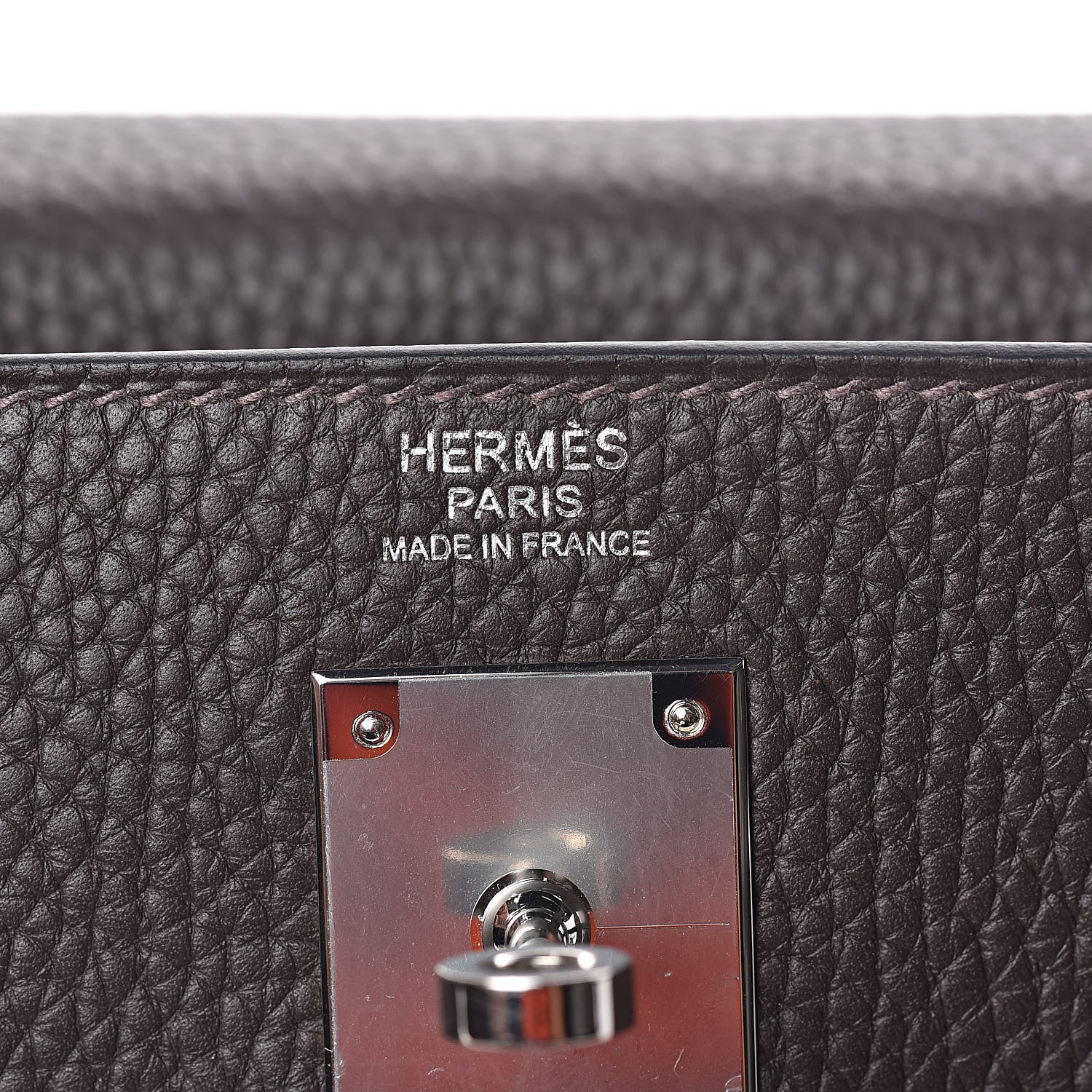 Hermes Taurillon Clemence Kelly Retourne 32 Ebene 15 of 36