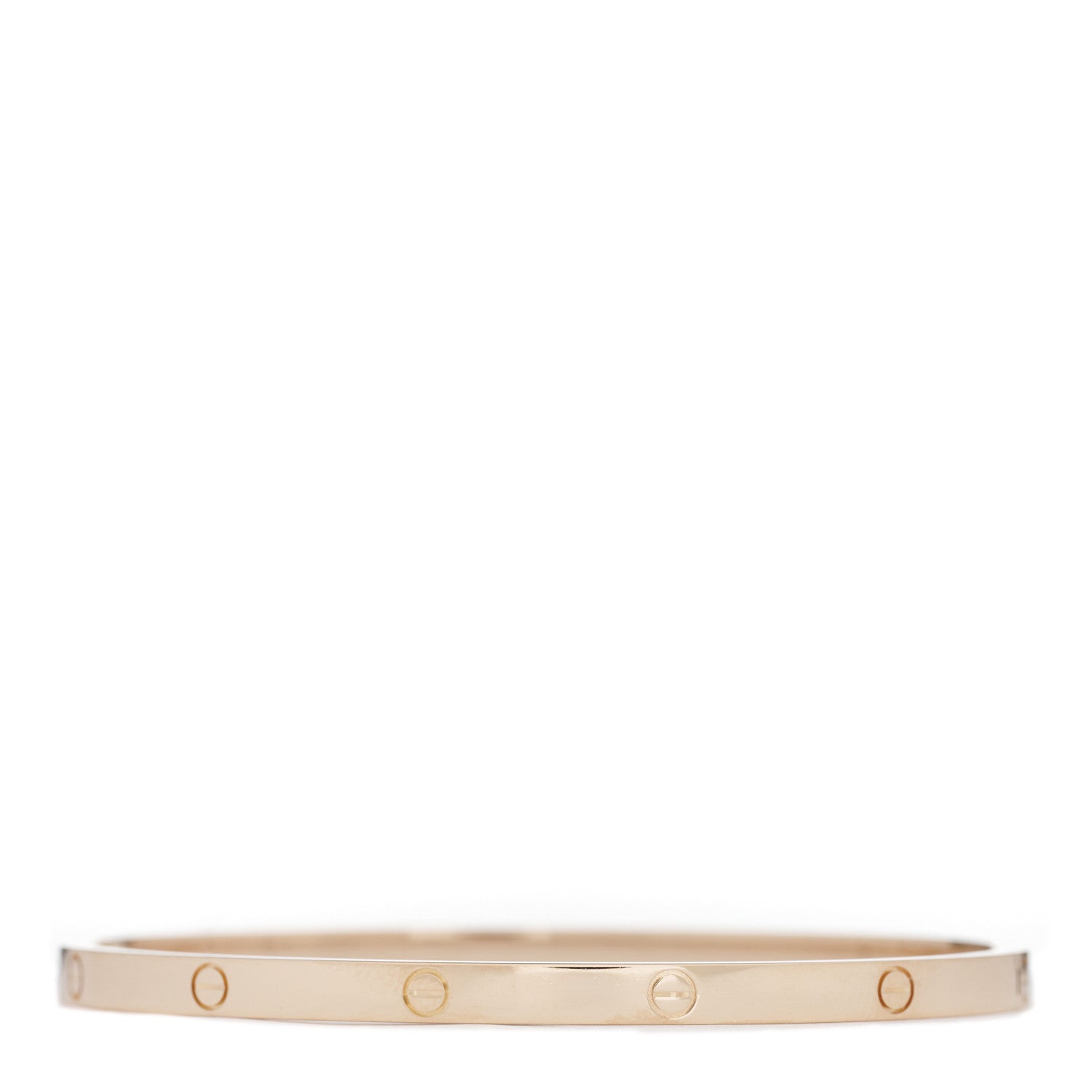 Cartier 18K Pink Gold Small LOVE Bracelet 17 4 of 7