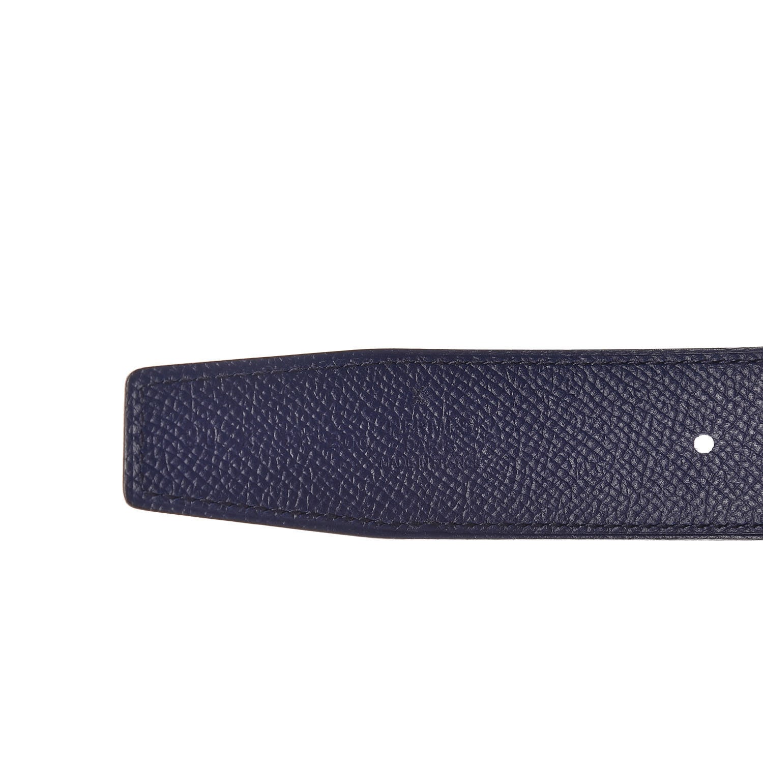 Hermes Swift Epsom 32mm Collier De Chien CDC Belt 90 Black Bleu Saphir 8 of 8