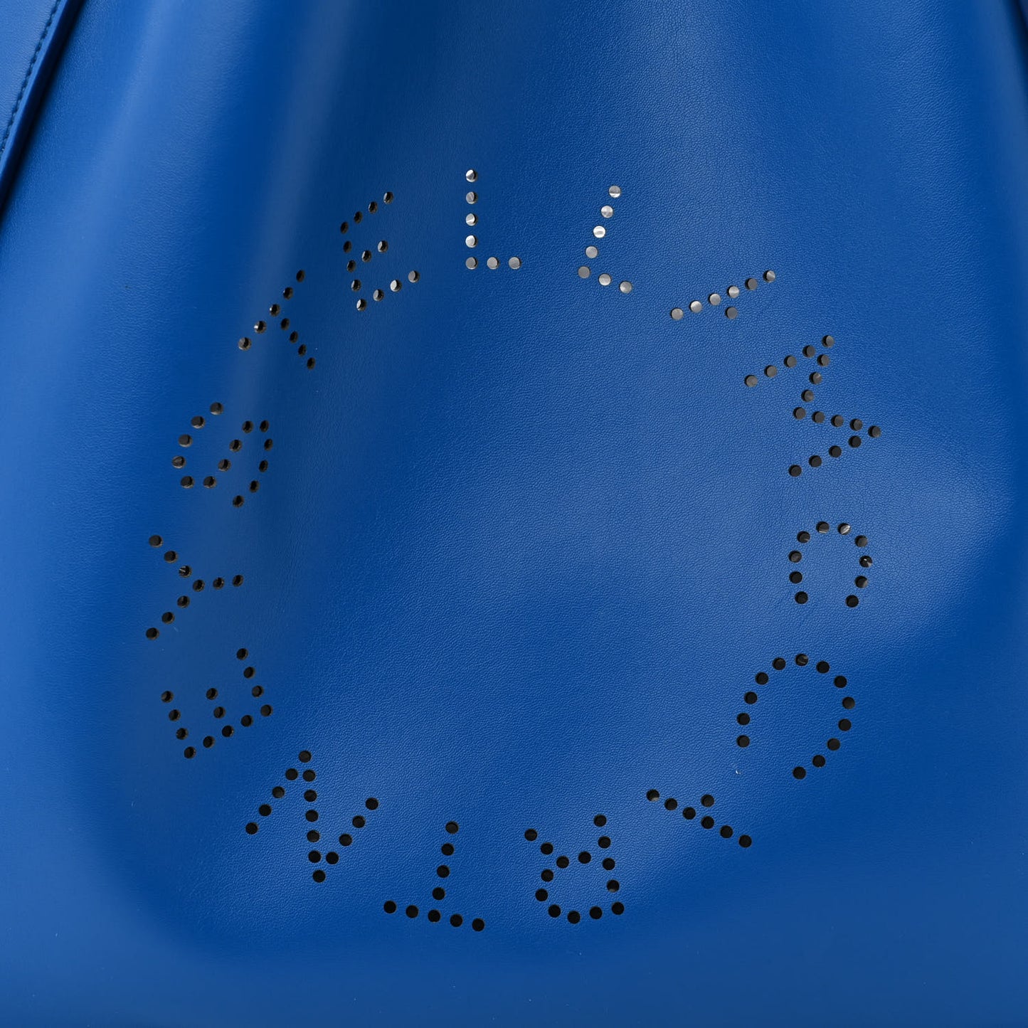 Eco Alter Nappa East West Perforated Tote Jewel Blue