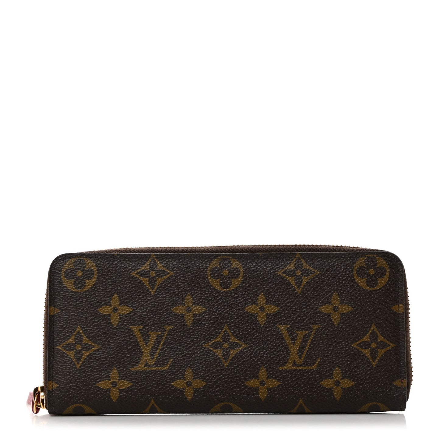 Monogram Clemence Wallet Fuchsia