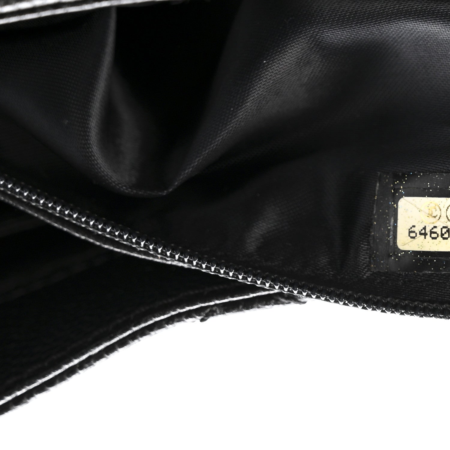 Chanel Caviar Diamond Flap Shoulder Bag Black 10 of 16