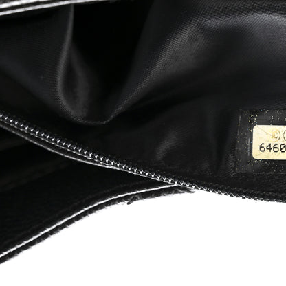 Chanel Caviar Diamond Flap Shoulder Bag Black 10 of 16