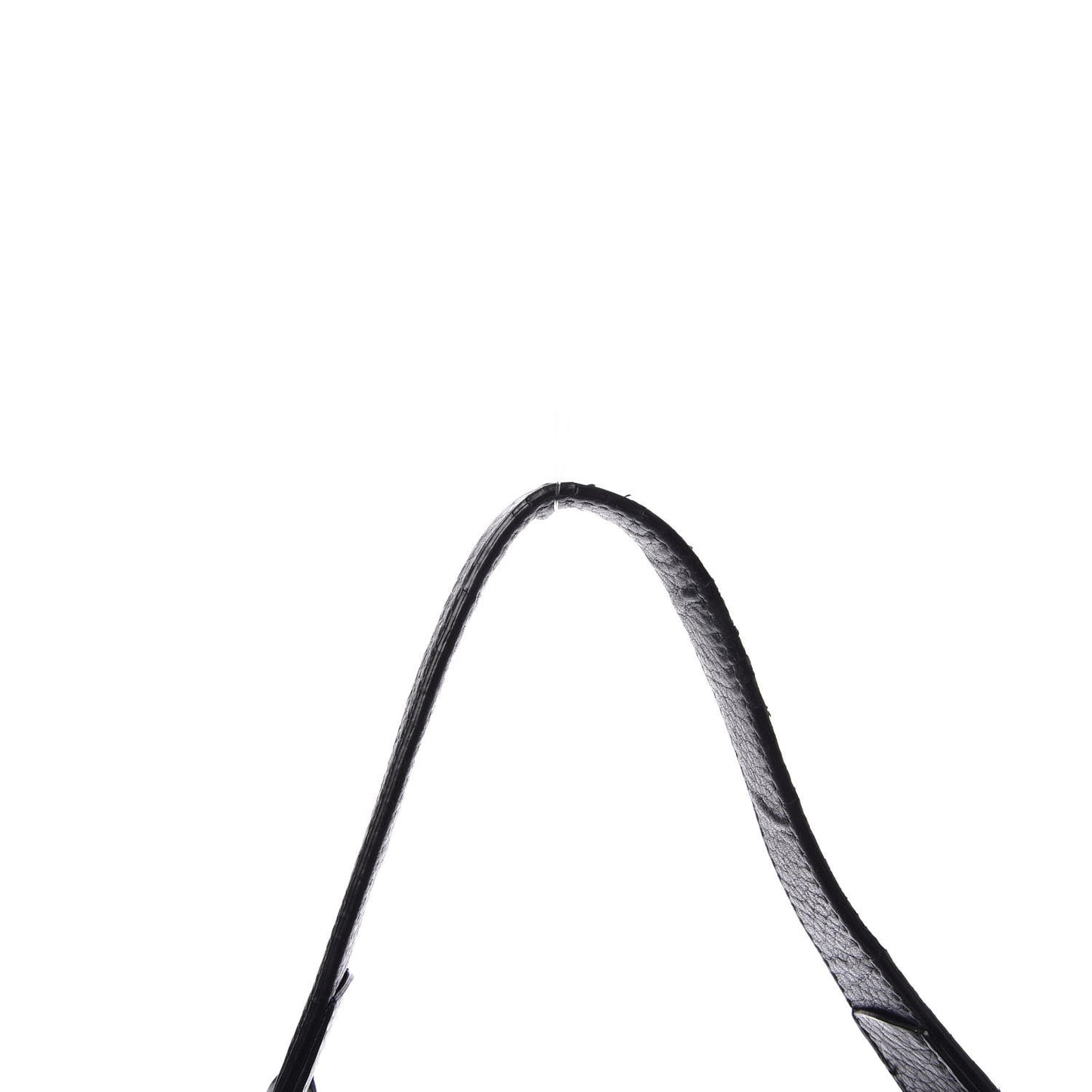 Pebbled Calfskin Medium Emily Hobo Black