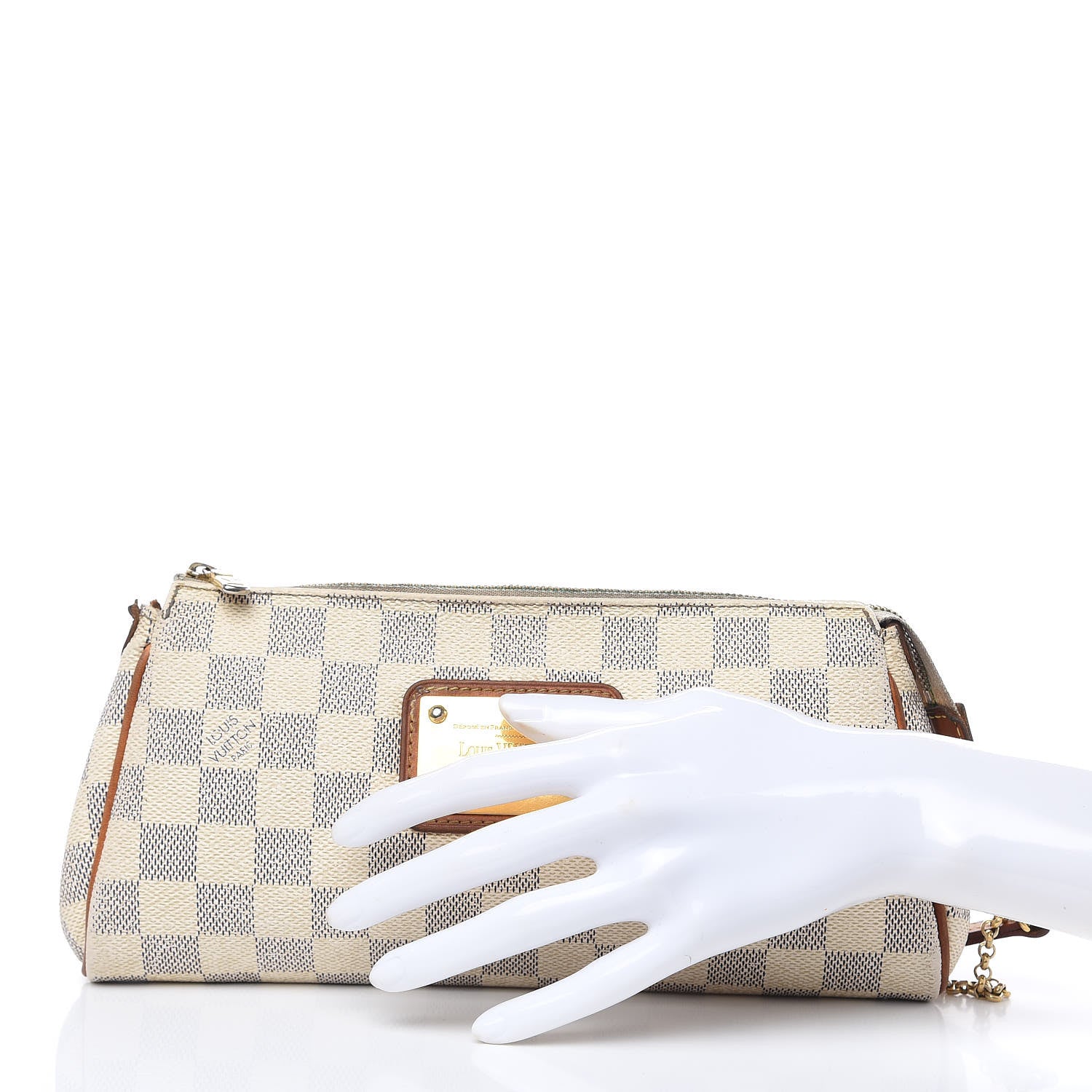 Louis Vuitton Damier Azur Eva Clutch 2 of 23