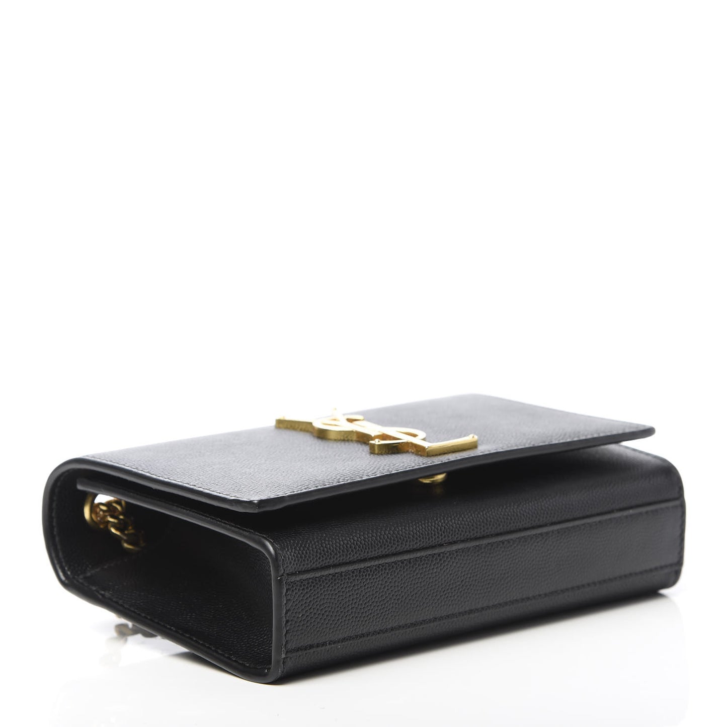 Grain De Poudre Small Monogram Kate Satchel Black
