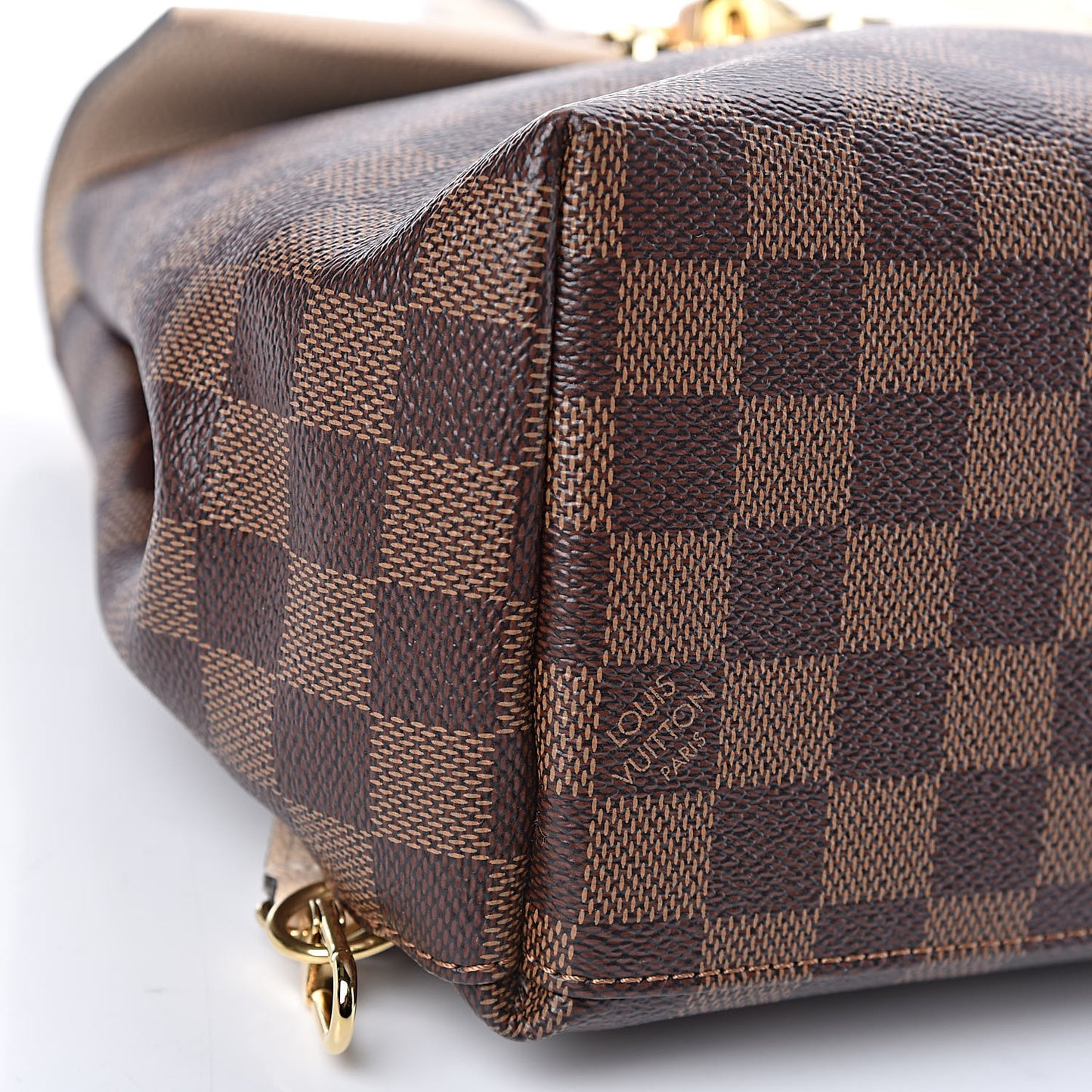Damier Ebene Clapton Backpack Creme
