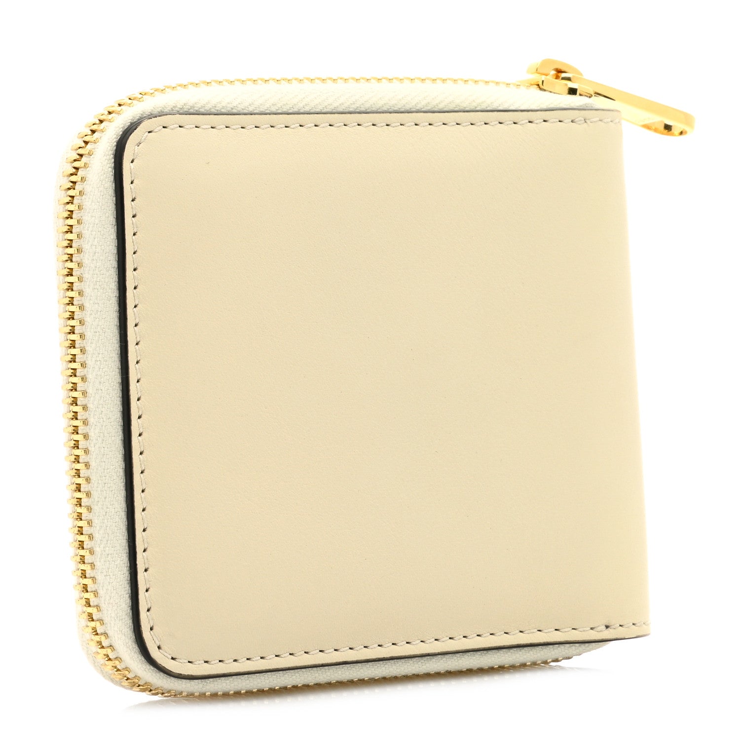 Gucci Vitello Eclipse Interlocking G Zip Around Card Case Wallet Mystic White Hibiscus Red 3 of 7