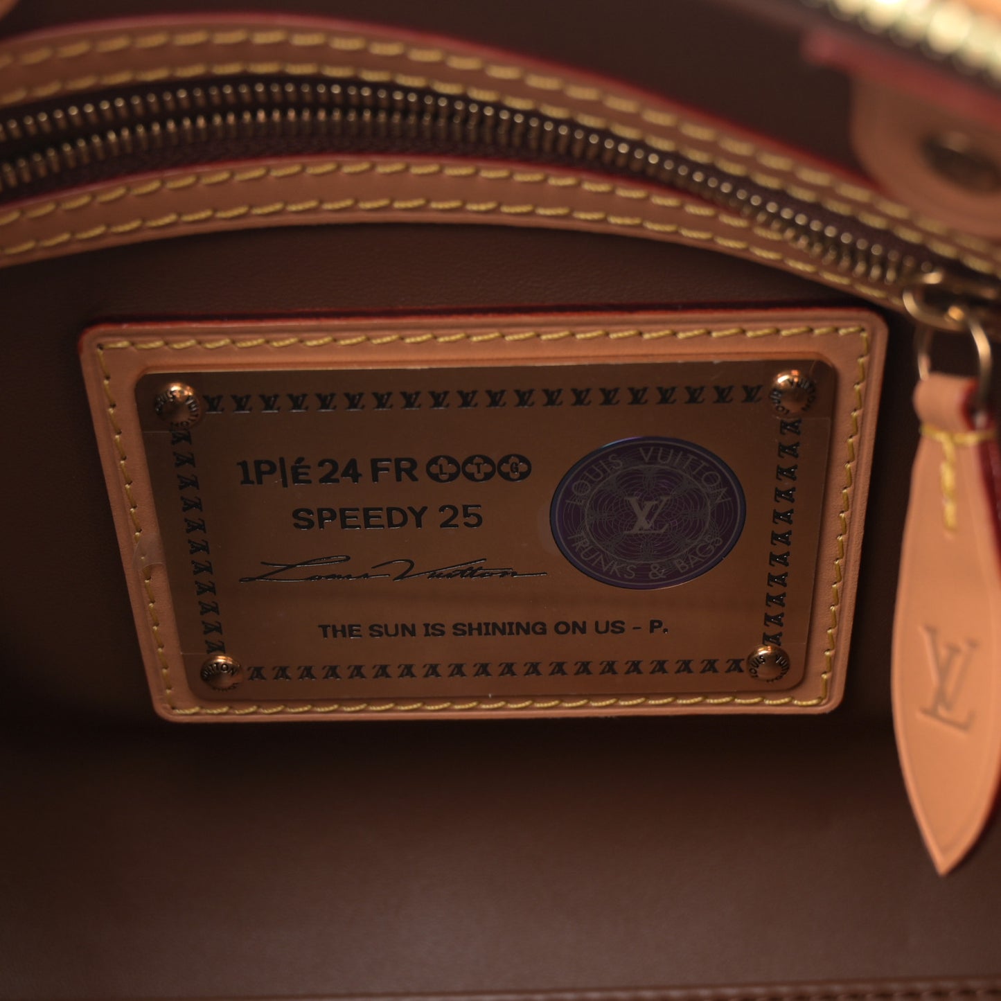 Calfskin Monogram Speedy P9 Bandouliere 25 Green