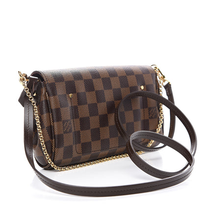 Louis Vuitton Damier Ebene Favorite PM 2 of 8