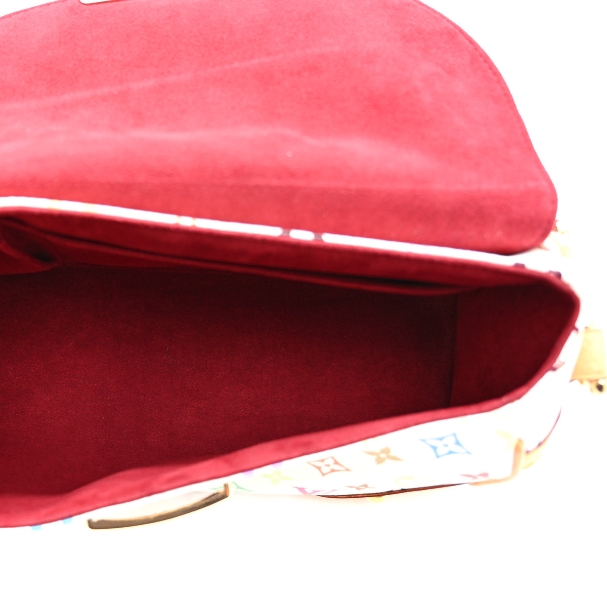 Monogram Multicolor Beverly MM White
