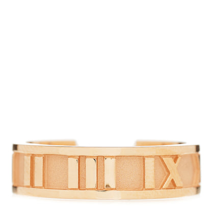 Tiffany 18K Rose Gold Diamond Atlas Ring 52 6 3 of 7