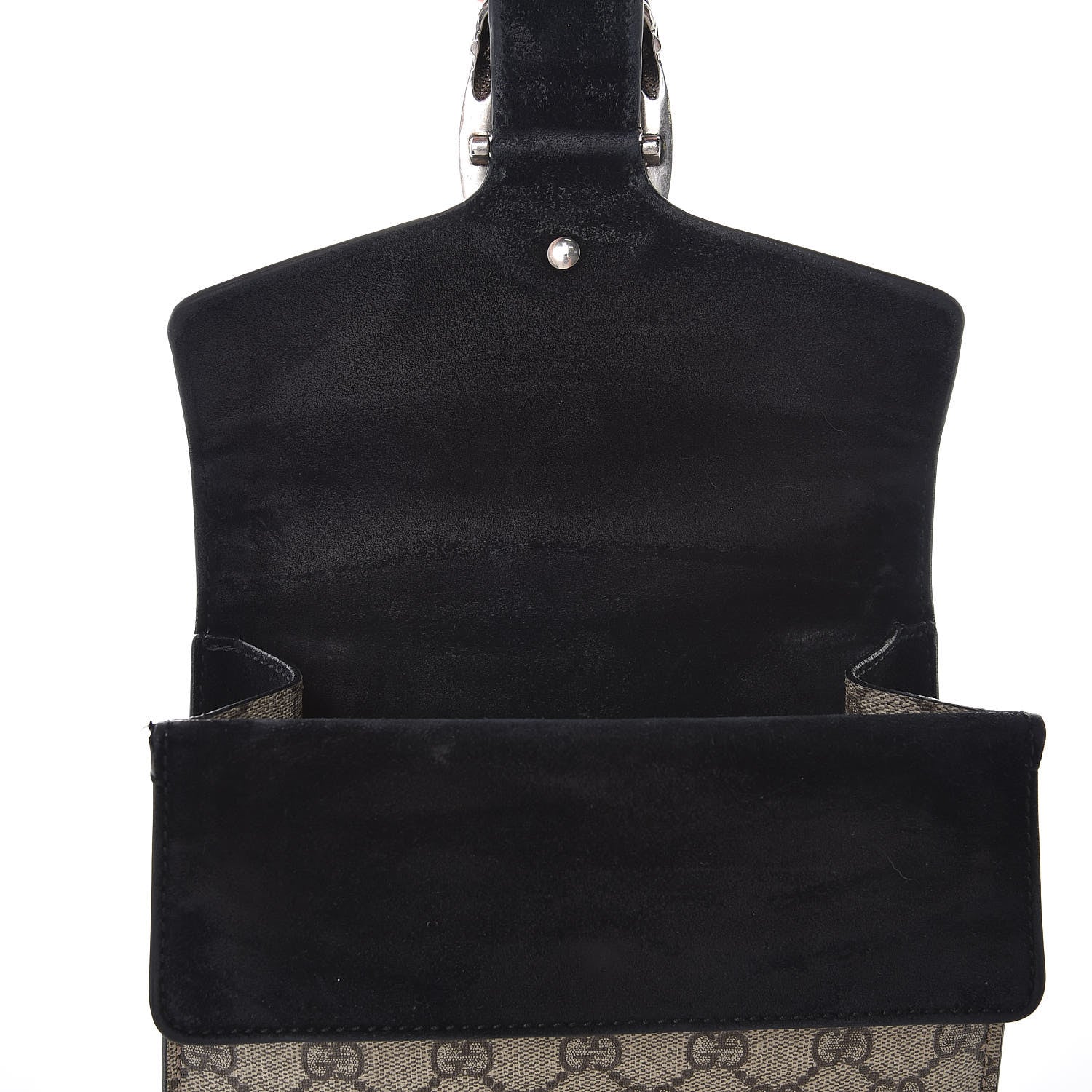 Gucci GG Supreme Monogram Mini Dionysus Shoulder Bag Black 10 of 14