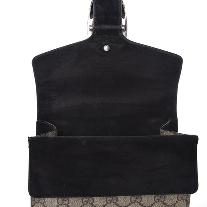 Gucci GG Supreme Monogram Mini Dionysus Shoulder Bag Black 10 of 14