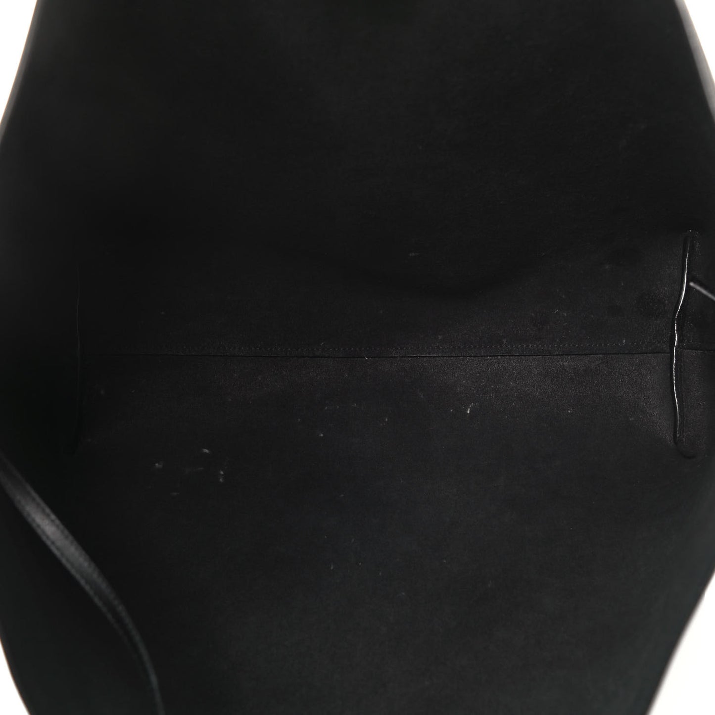 Calfskin Large Shopping Tote Black