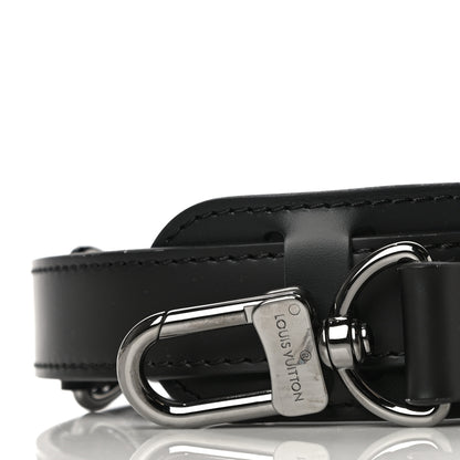 Louis Vuitton Calfskin Adjustable Keepall Bandouliere Shoulder Strap Black 2 of 7