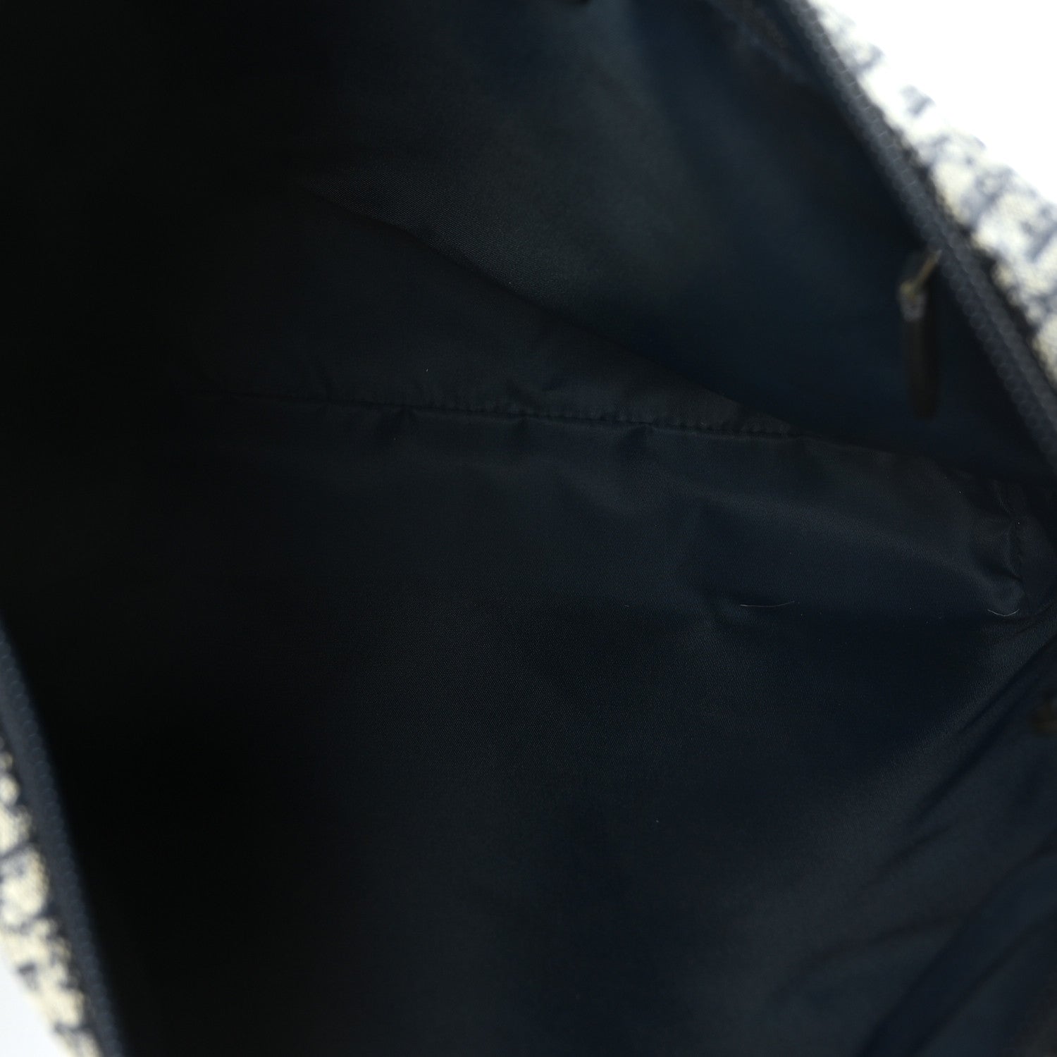Christian Dior Canvas Diorissimo Large Messenger Bag Blue 6 of 8