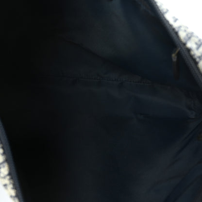 Christian Dior Canvas Diorissimo Large Messenger Bag Blue 6 of 8