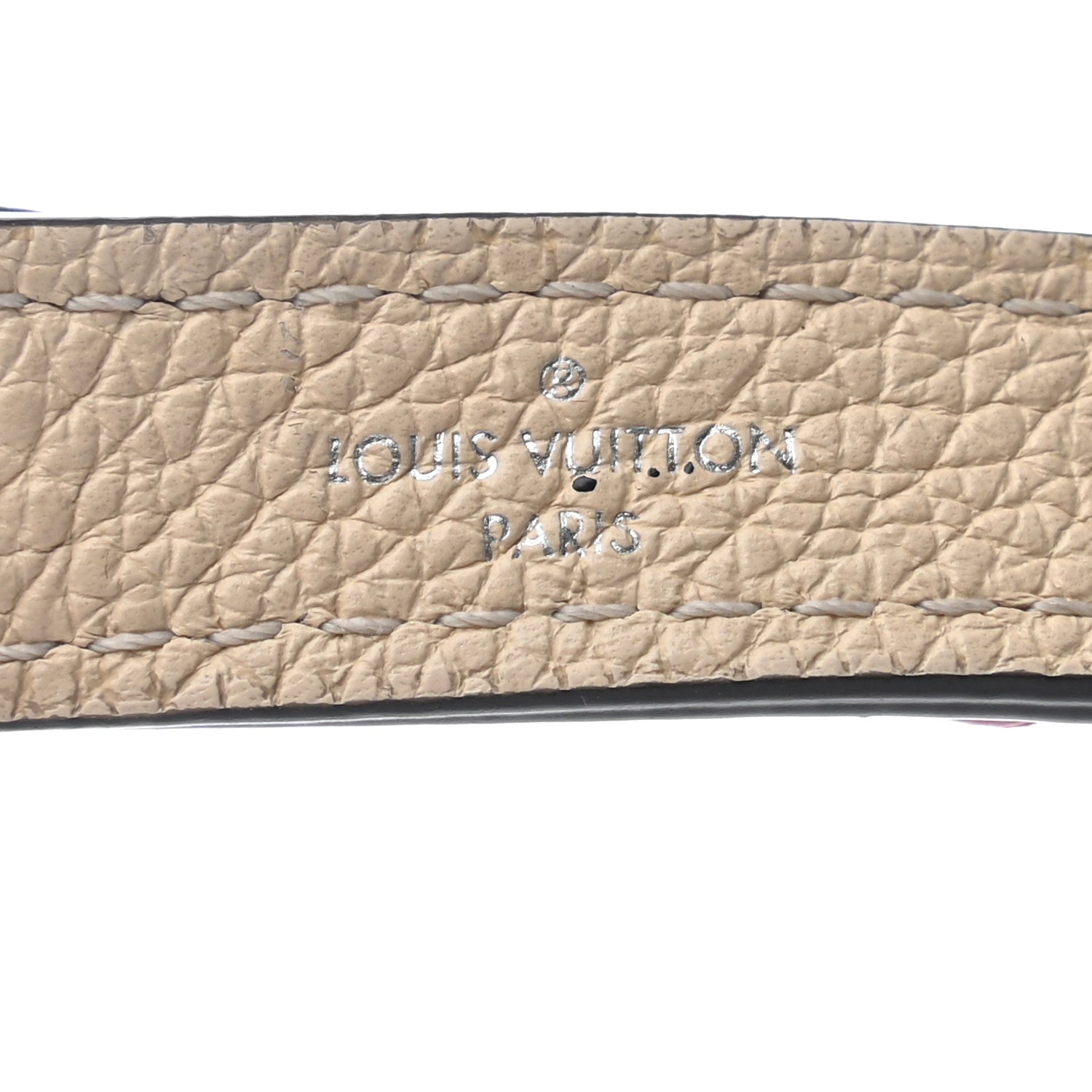 Louis Vuitton Calfskin Flowers Strap Creme 3 of 5